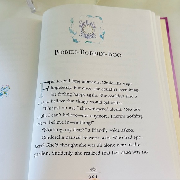 Disney Once Upon A Princess Belle Pocahontas Cinderella Hardcover Storybook Book - Picture 14 of 16